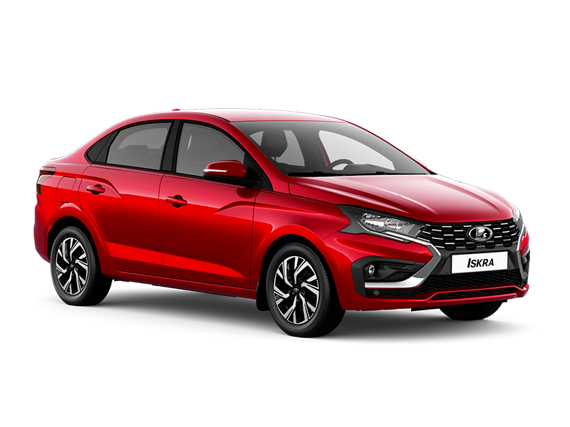 Купить Lada Iskra Седан в Самаре - Бордовый "Фламенко" (181) - Металлик