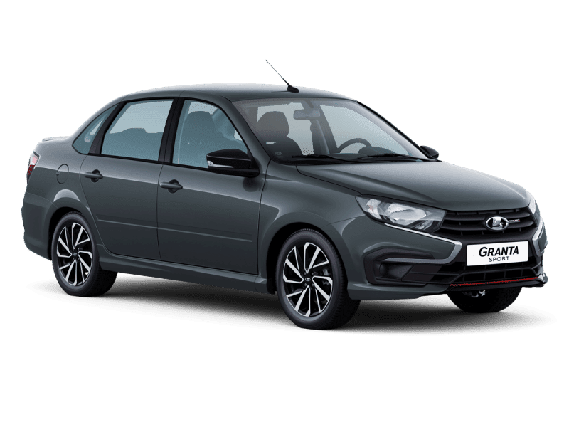Купить Lada Granta Sport Седан в Самаре - СЕРЕБРИСТО-ТЕМНО-СЕРЫЙ "БОРНЕО" (633) - МЕТАЛЛИК